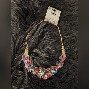 Colorful Floral Necklace